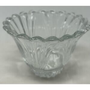 KIG Indonesia Clear Glass Dessert Cup 4" Wide x‎ 3" Tall